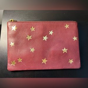 Madewell Leather “The Pouch Clutch”